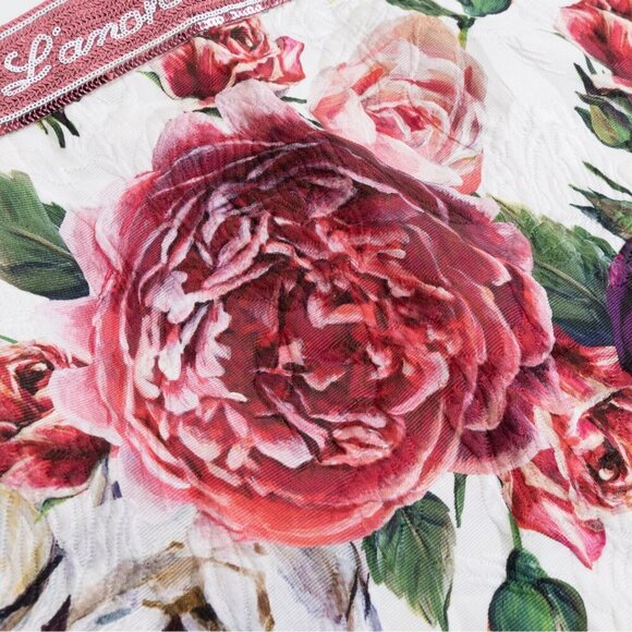 Dolce & Gabbana Skirt Floral Jacquard Sequin Waistband XS/S Girls 11/12 - Picture 6 of 16